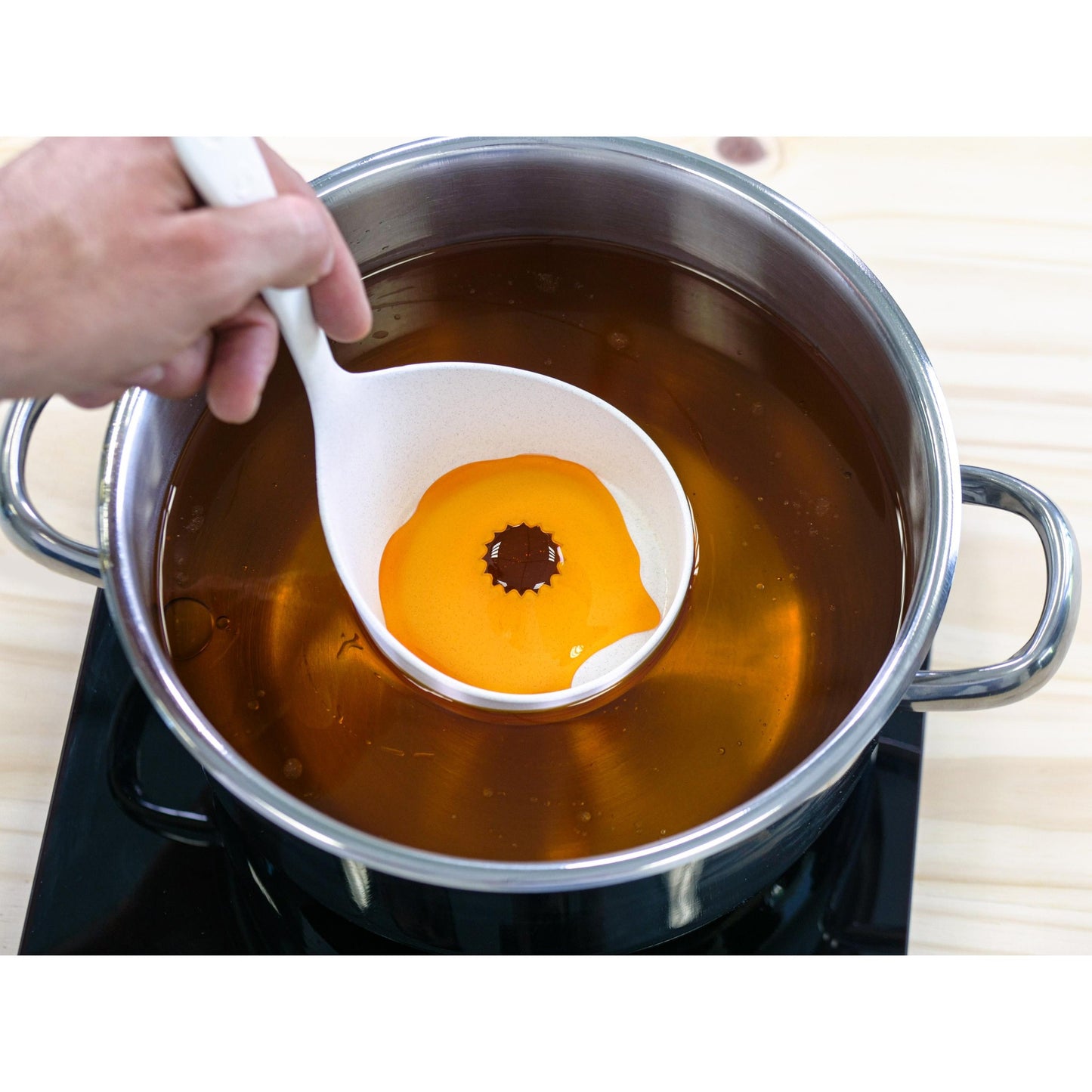 Cuchara desgrasadora Degreaser Tierra naranja