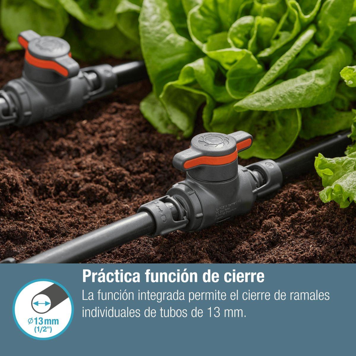 Afsluit-/regelklep 13 mm (1/2") Microdripsystem Gardena