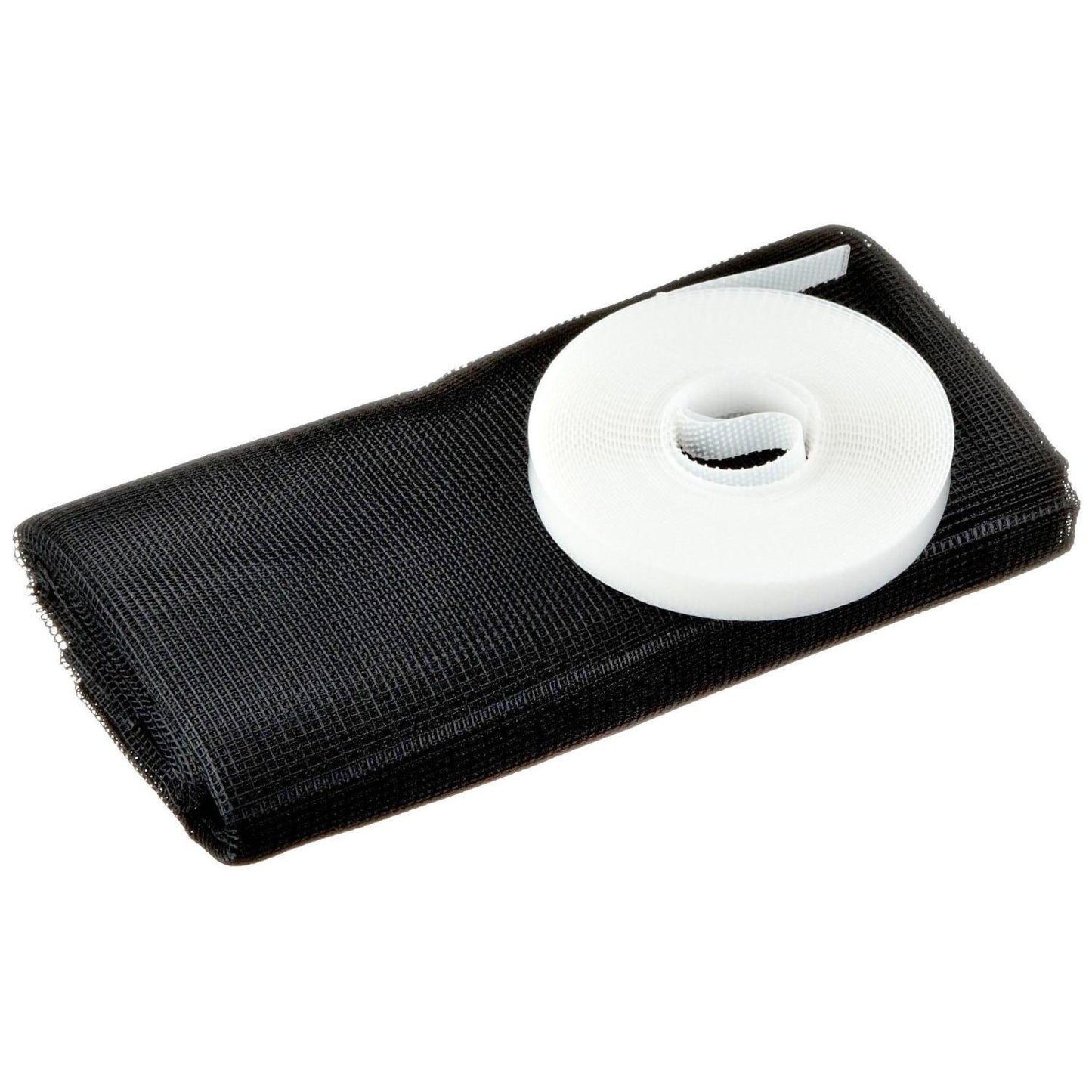 Siatka przeciw komarom do okien Standard czarna 1,3 m x 1,5 m Tesa