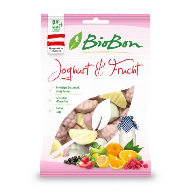 BioBioBon biologische yoghurt- en fruitgummies 100 g