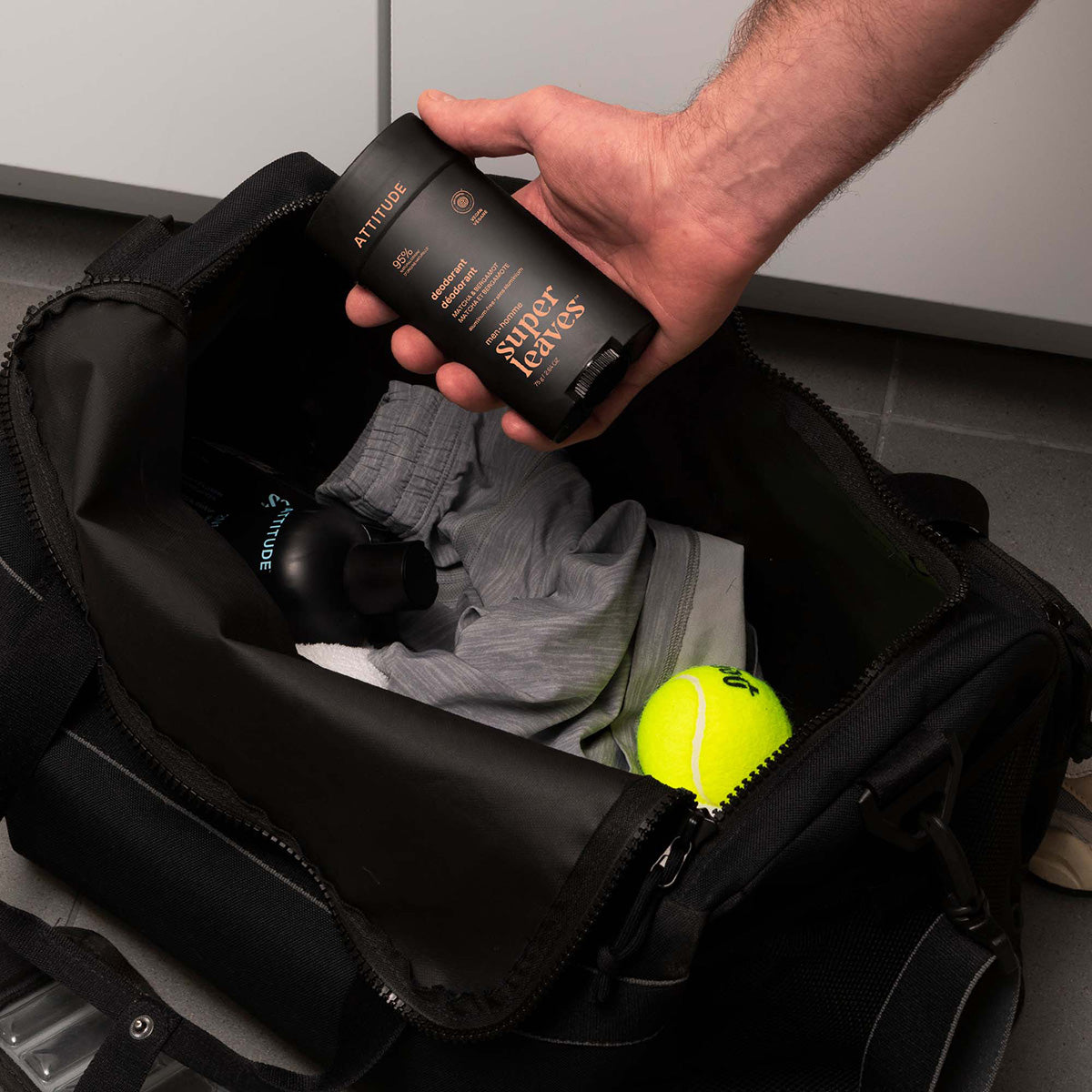 Super leaves men Déodorant Patchouli & Bourbon 75 g