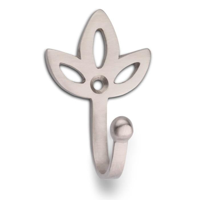 Wieszak mosiężny tulipan Mosiądz satynowy