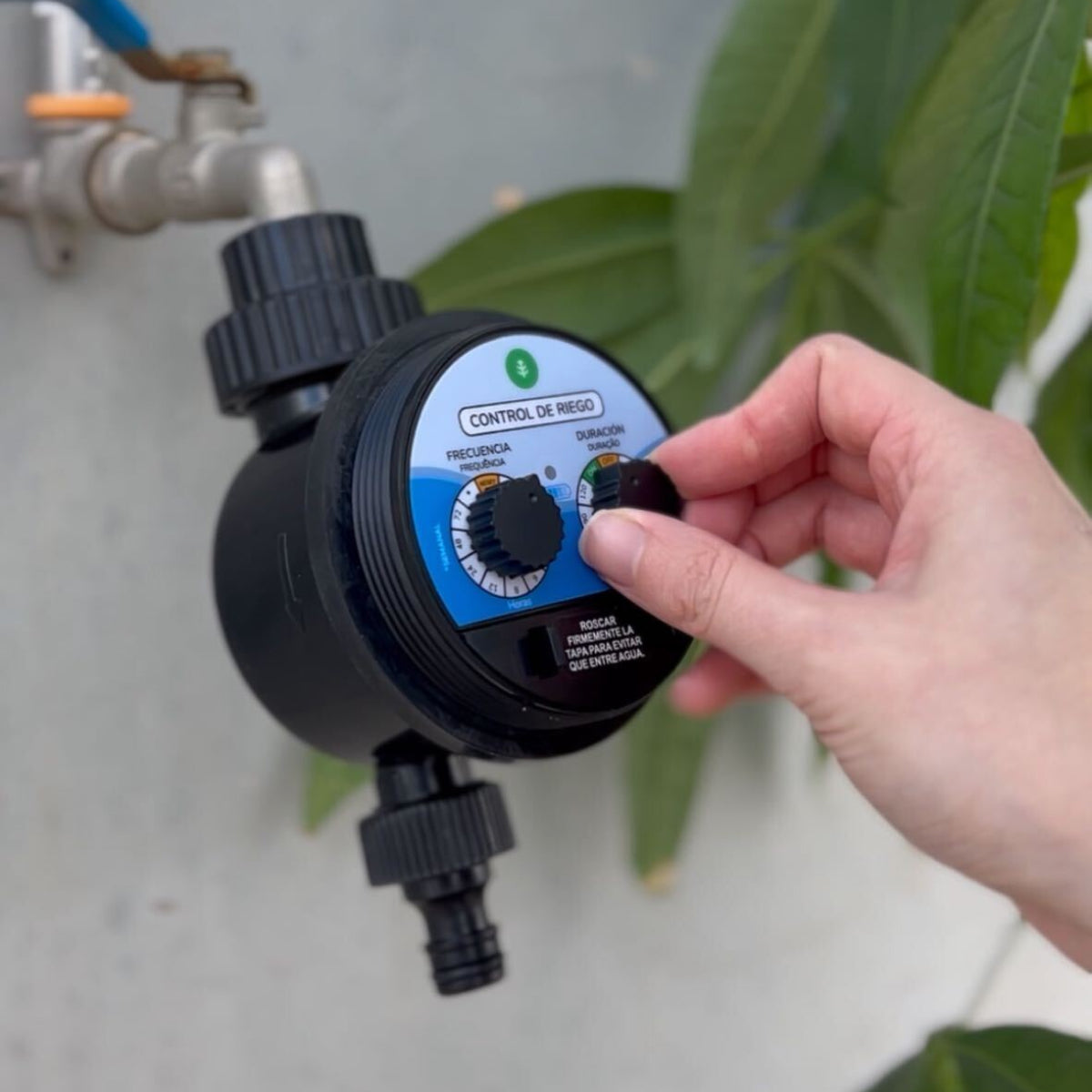 Wasserdichtes gepanzertes Bewässerungsprogrammiergerät Planeta Huerto 0-6 bar