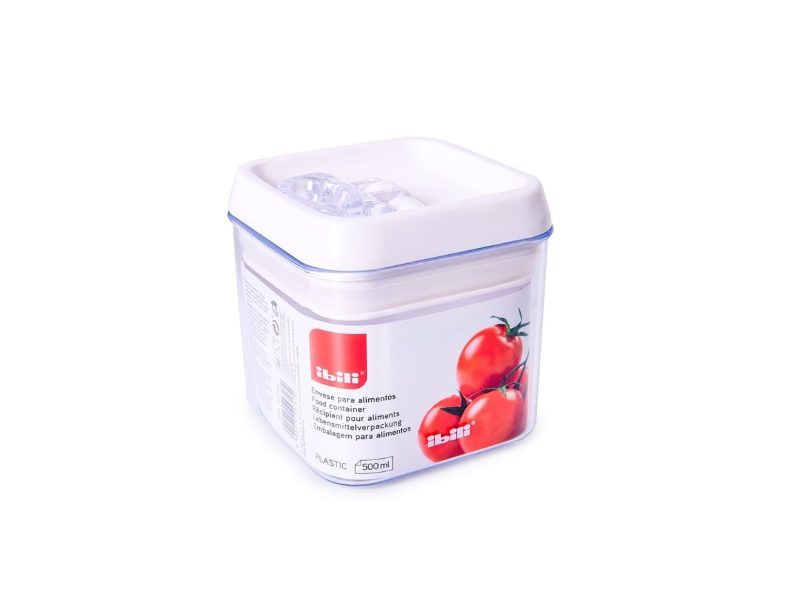 Luchtdichte pot Square Ibili 0,5 L.