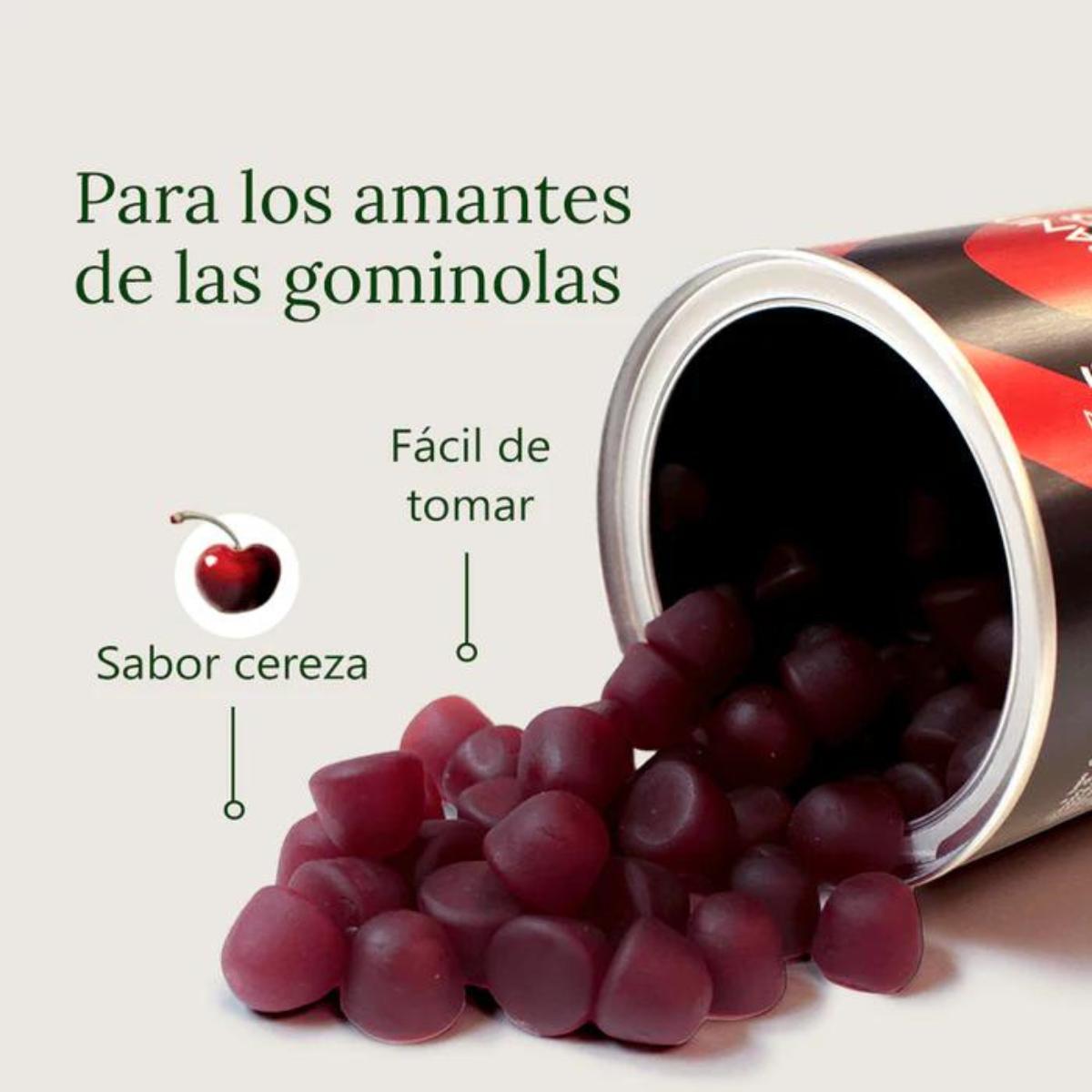 Ashwagandha in Gummibärchen mit Kirschgeschmack Aldous Bio 120 Gummibärchen