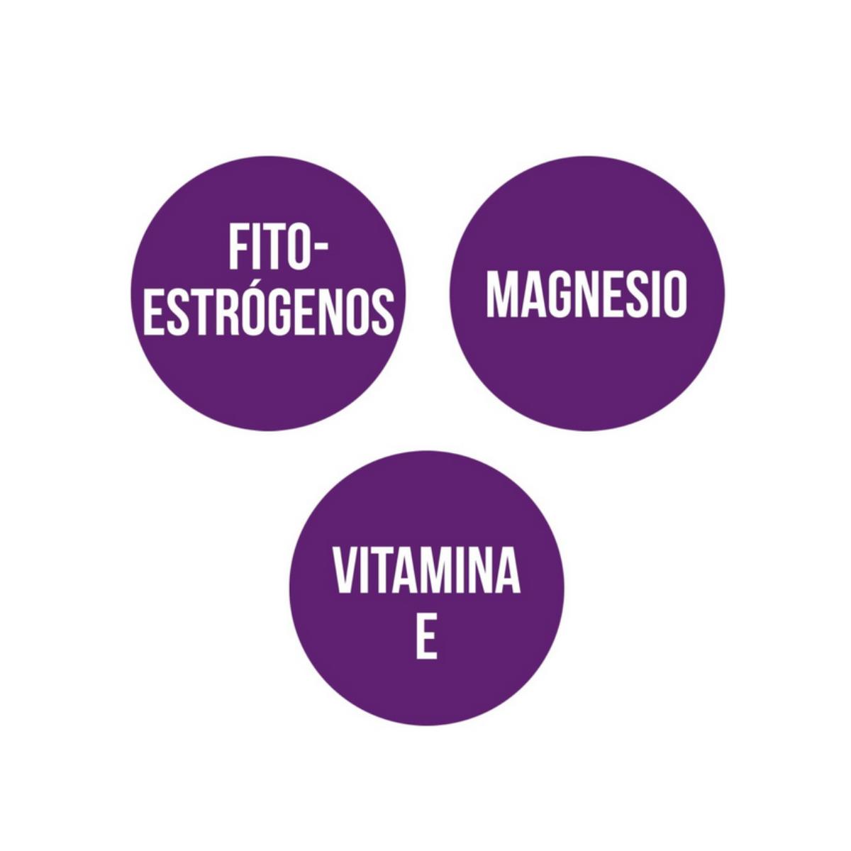 Isoflavony z magnezem i witaminą E Ana María LaJusticia, 30 kapsułek