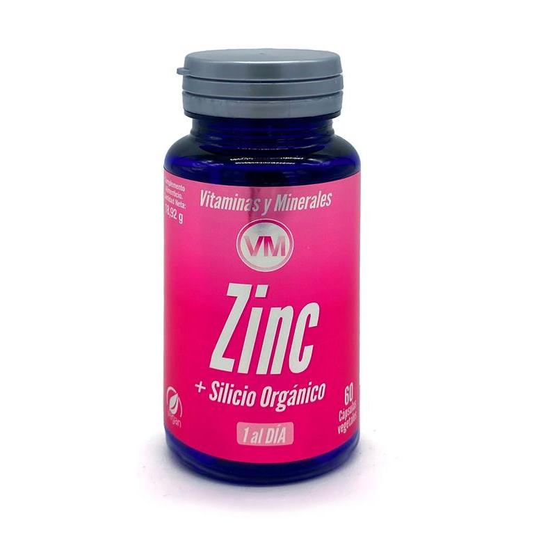 Ynsadiet Organic Zinc + Silicon 60 capsules