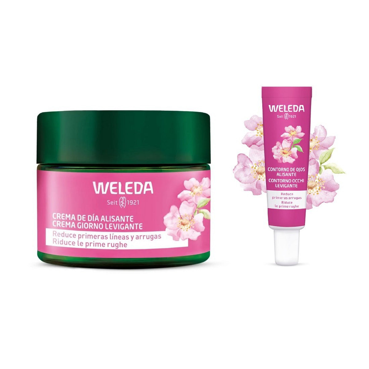 Smoothing Routine - Eye Contour + Day Cream, Weleda