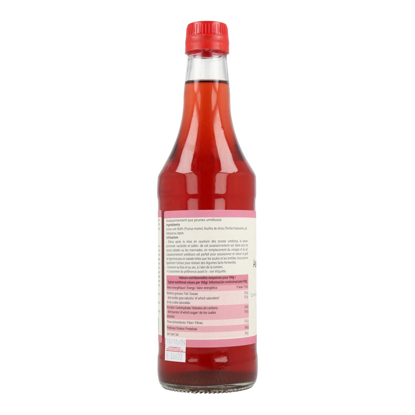 Umeboshi-Essig Celnat, 500 ml
