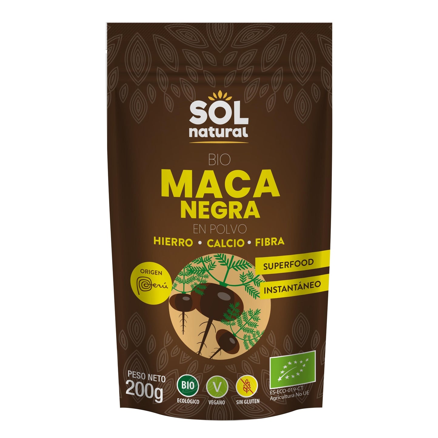 Bio-Maca-Pulver Sol Natural 200 g