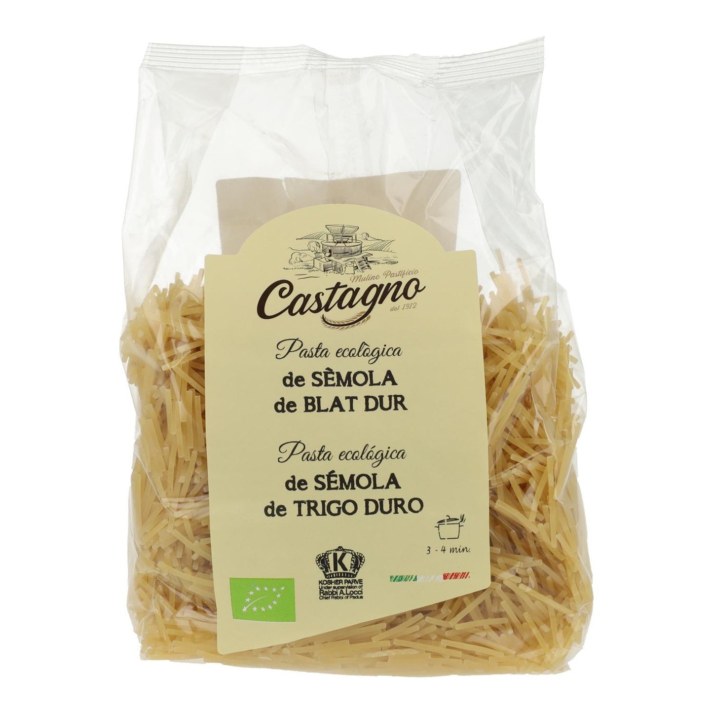 Makaron nr 4 z pszenicy durum ECO Castagno 500 g