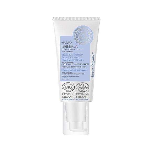 Natura Siberica Certified Organic Balancing Facial Cream Gel for Oily and Combination Skin 50 ml