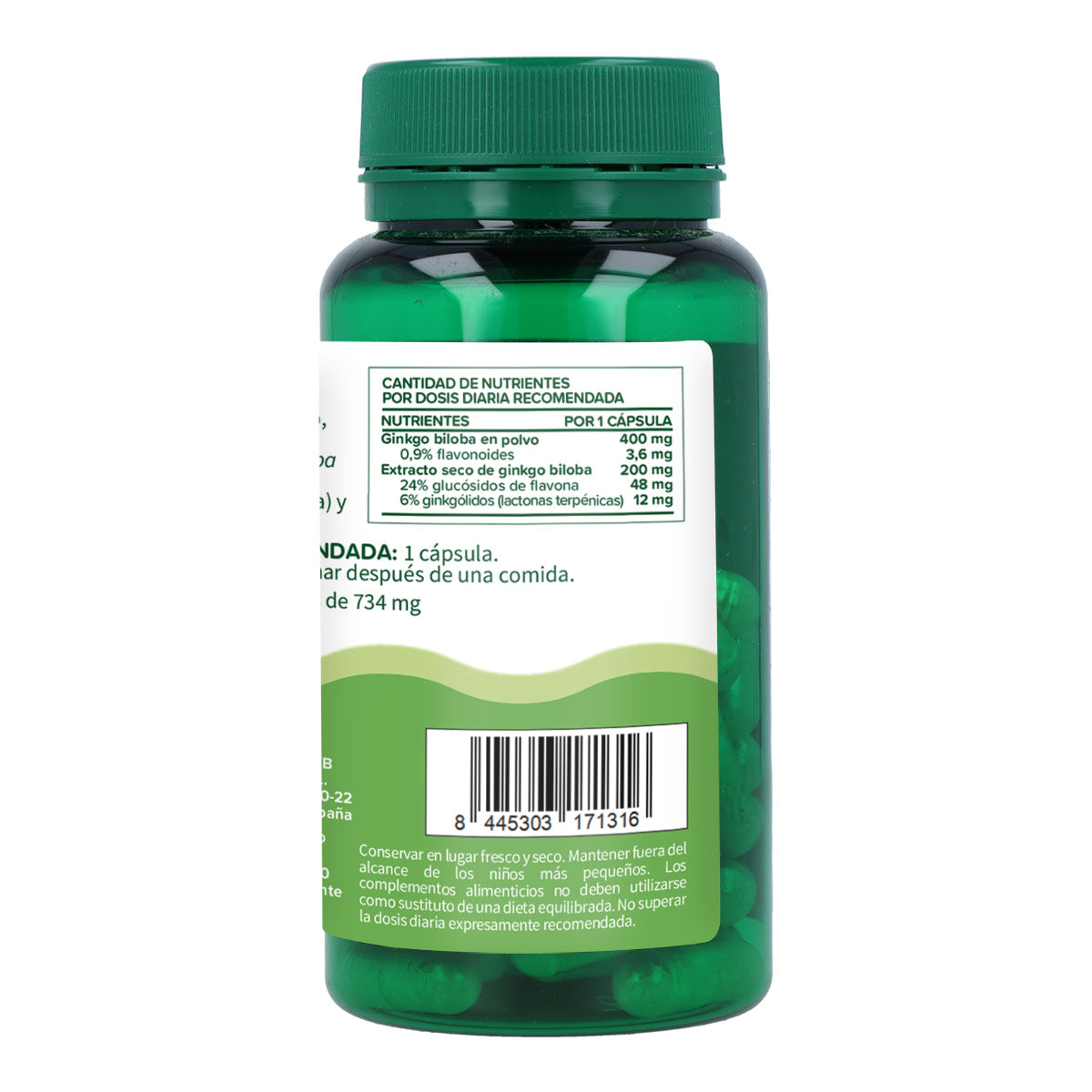 Ginkgo biloba Planet Orchard 60 Kapseln