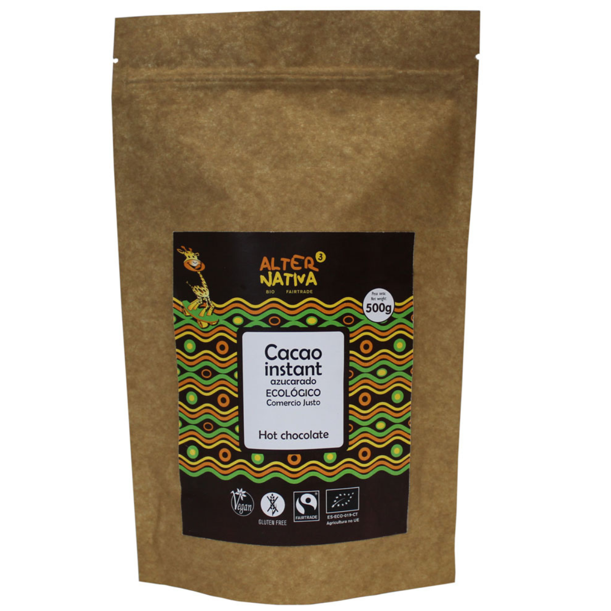 Cacao instantané bio Alternativa, 500 g