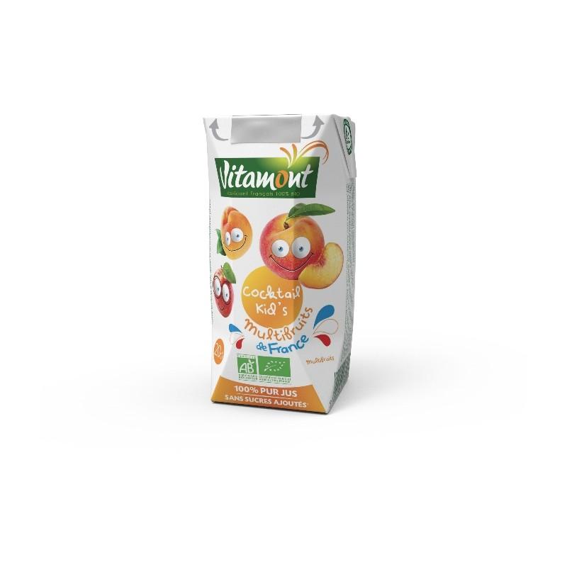 Vitamont Multifruit Juice 6 x 200 ml cartons
