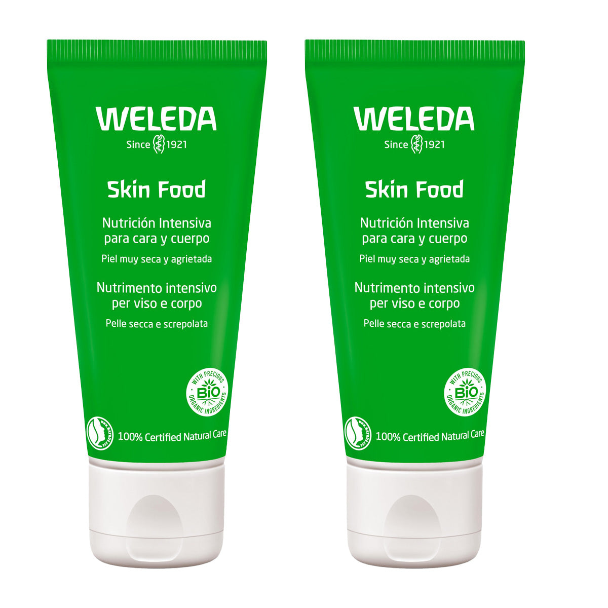 Pack 2x Skin Food Crème aux plantes médicinales Weleda