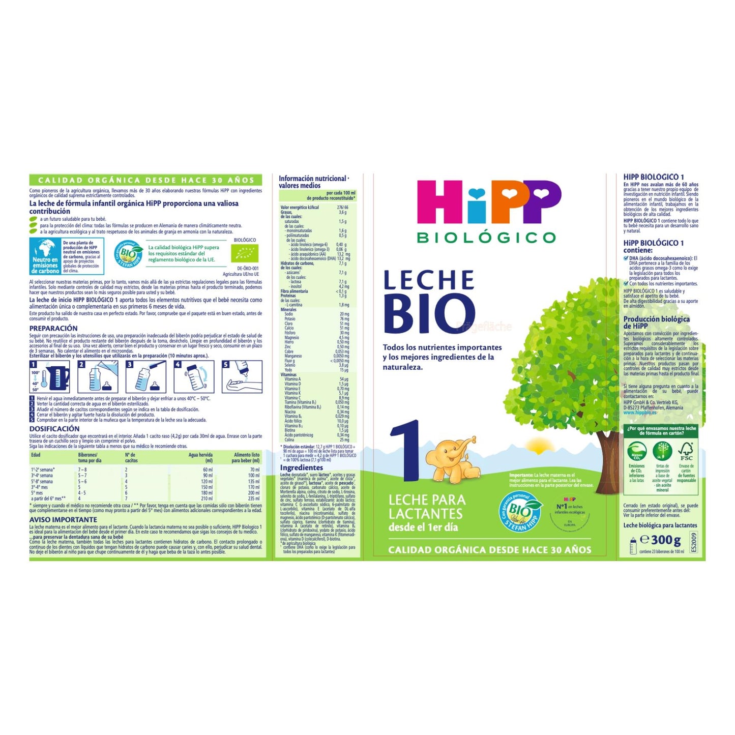 HiPP Organic Starter Milk 0-6 months 300 g