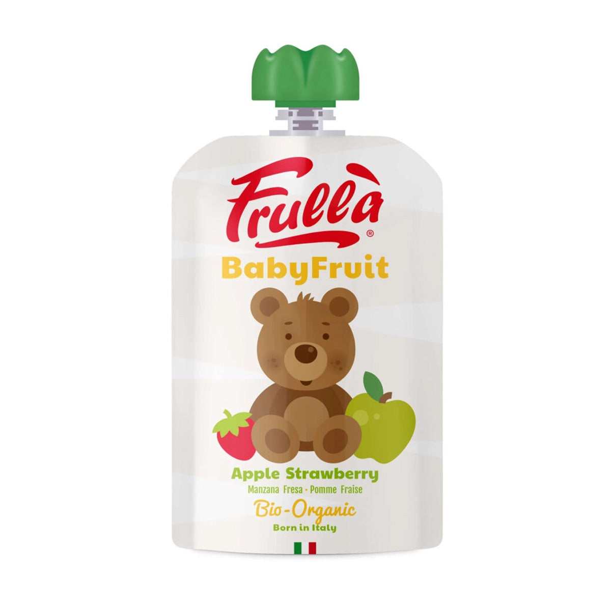 Baby Frullà przecier jabłkowo-truskawkowy 100 g