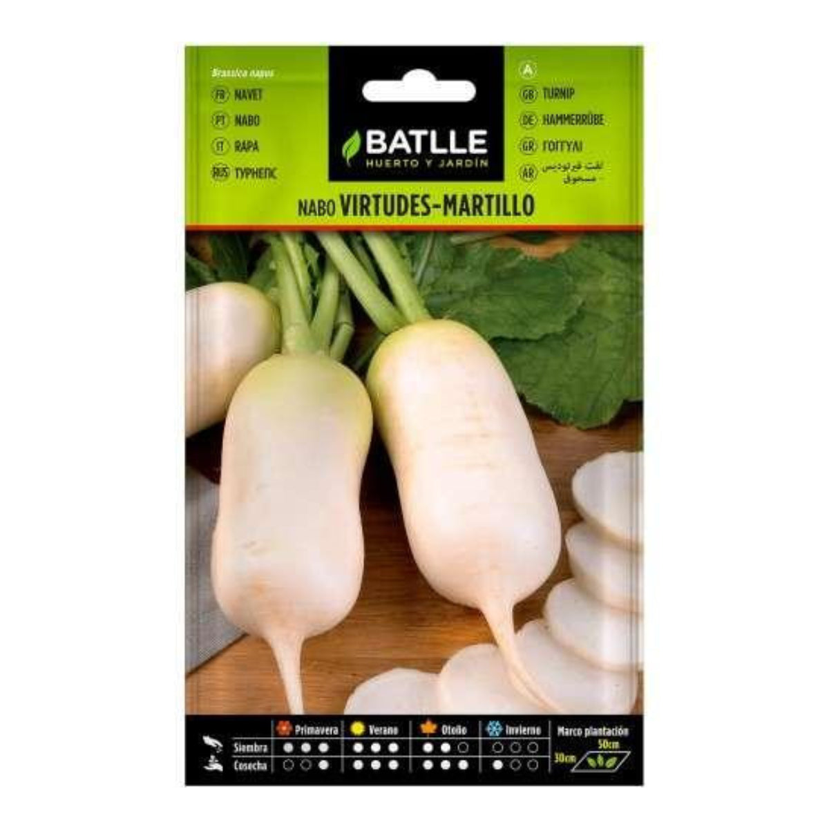 Nasiona rzepy Virtudes Martillo bardzo wczesne Batlle