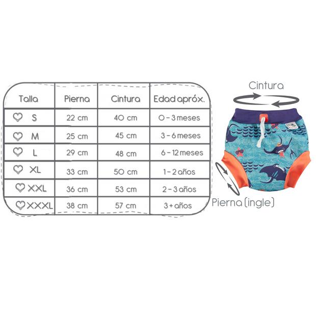 Babyzwempak Whale Shark M