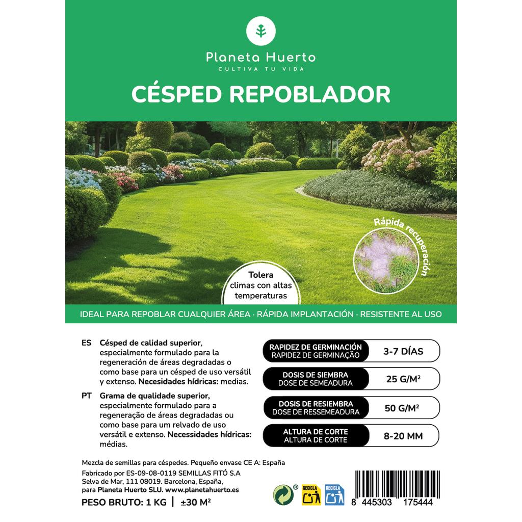 Repopulating Grass Seeds Planeta Huerto 1 kg