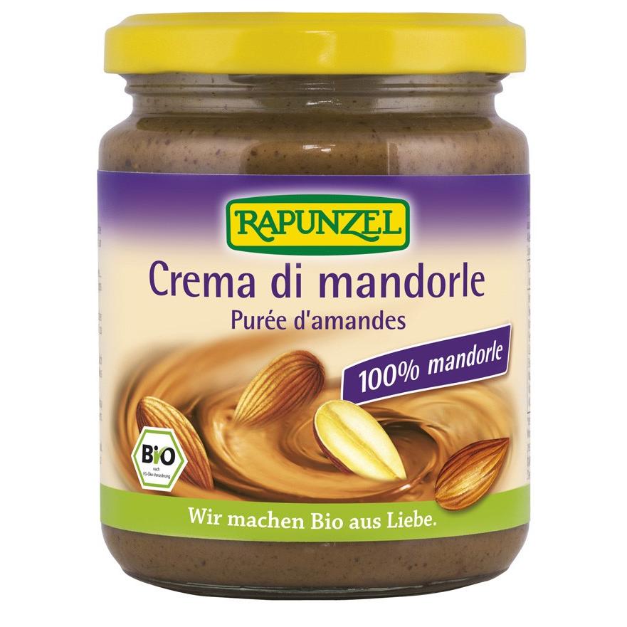 Biologische crème van geroosterde amandelen Rapunzel 250 g