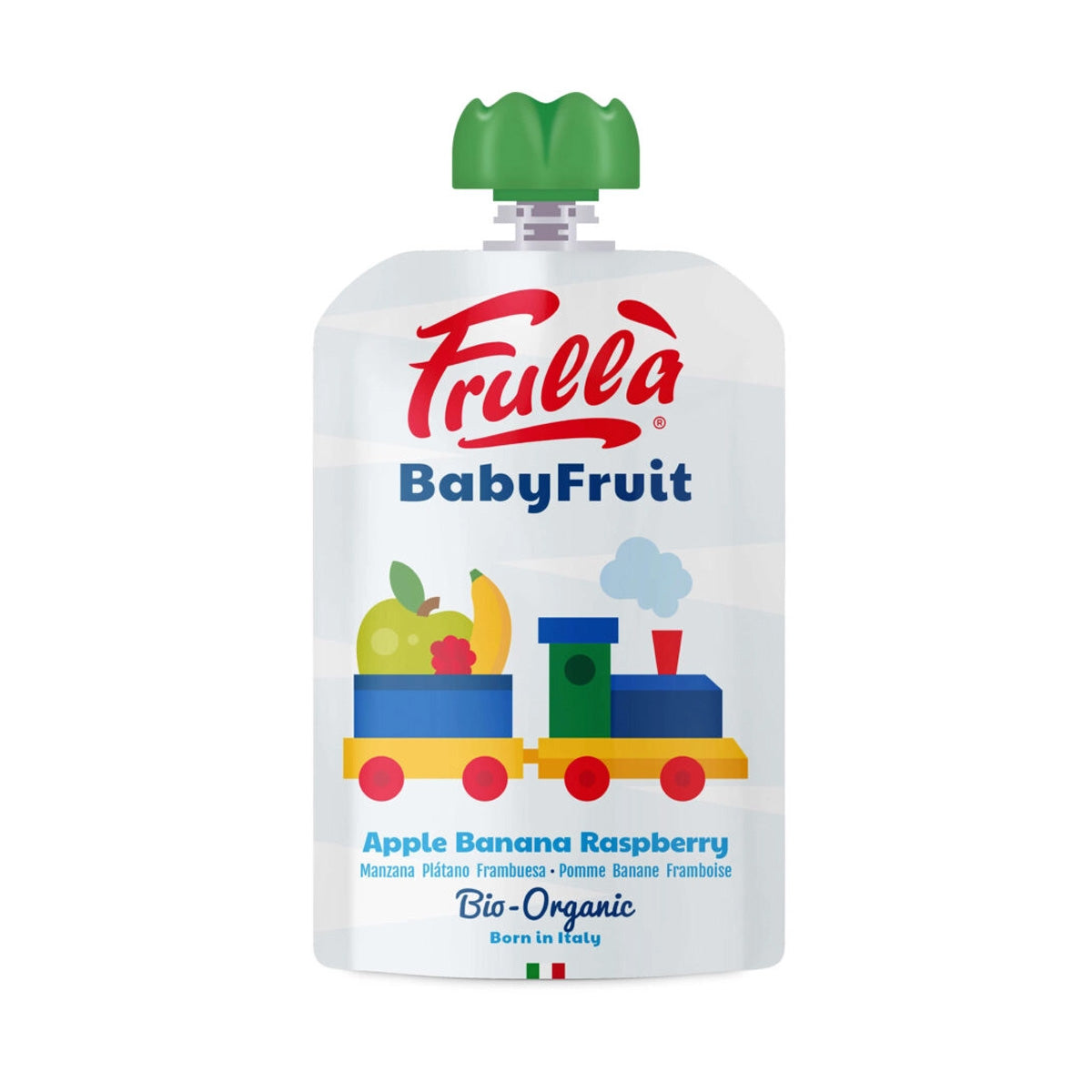 Baby Frullà apple, banana and raspberry purée 100 g