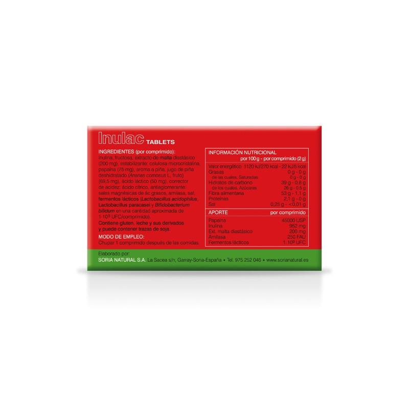 Inulac Soria Natural, 30 Tabletten