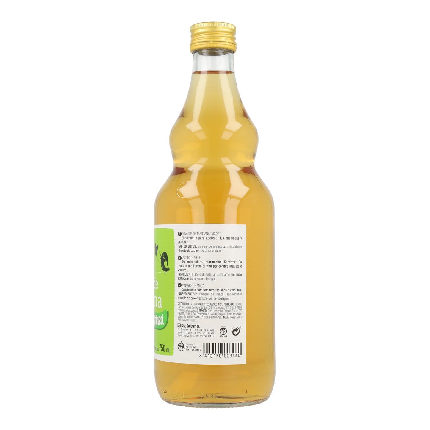Apfelessig 750 ml Santiveri