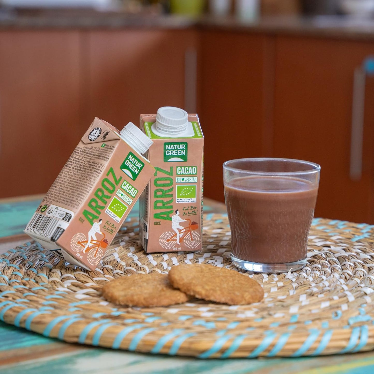 Biologische rijst-cacaodrank NaturGreen 200 ml