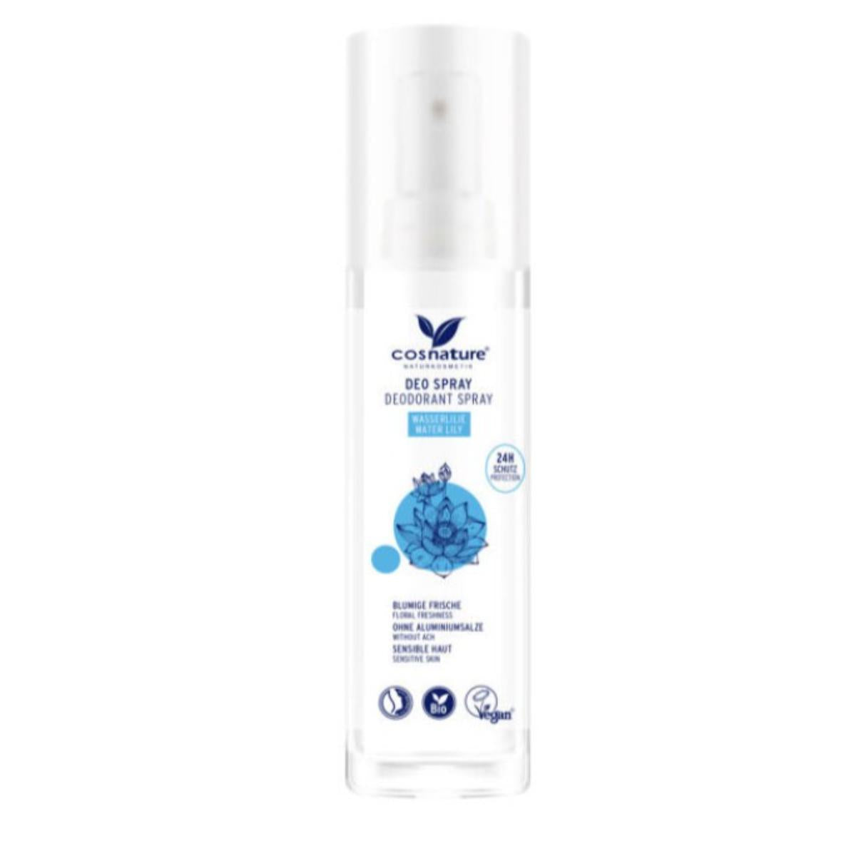 Deodorante spray 24 ore nenúfar Cosnature 75 ml