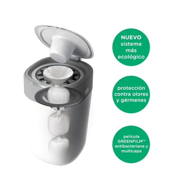 Contenitore per pannolini Twist & Click bianco Tomme Tippee