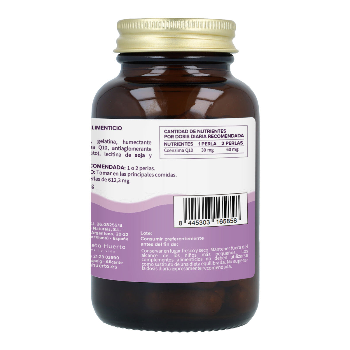 Coenzyme Q10 30 mg Planeta Huerto 60 perles