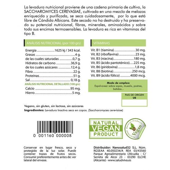 Nährhefe Salud Viva 250 g