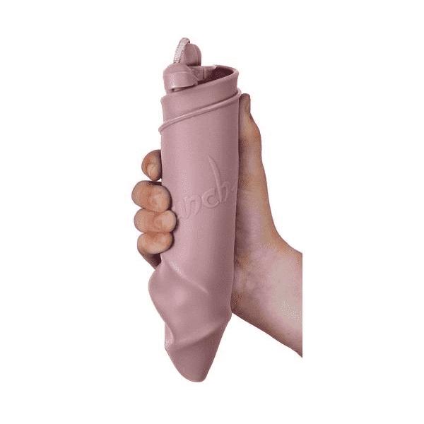 Scrunch Pastel Pink Silicone Beach Bucket