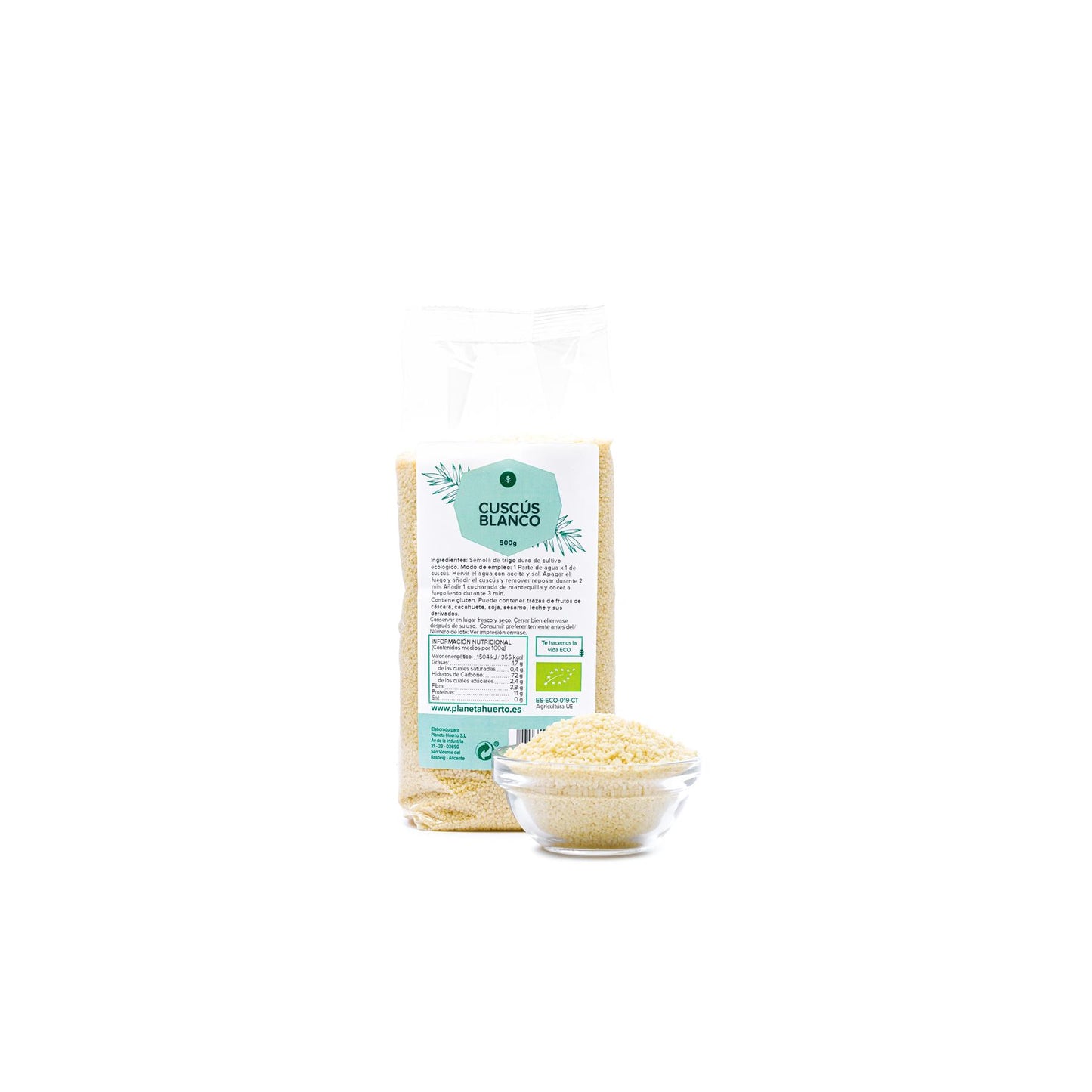 Kuskus biały ECO Planeta Huerto 500 g
