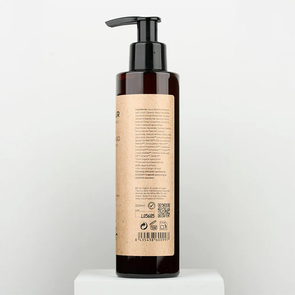 Sulfatfritt schampo för fett hår Arganour 200 ml