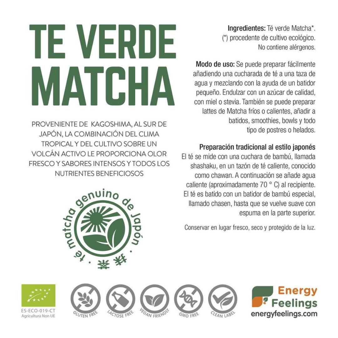 Té verde Matcha ECO Energy Feelings 100 g