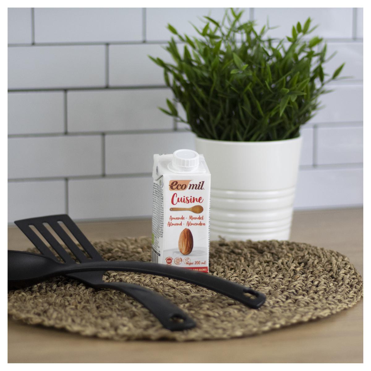 Bio Cuisine Nature Ecomil suikervrije amandelcrème 200 ml