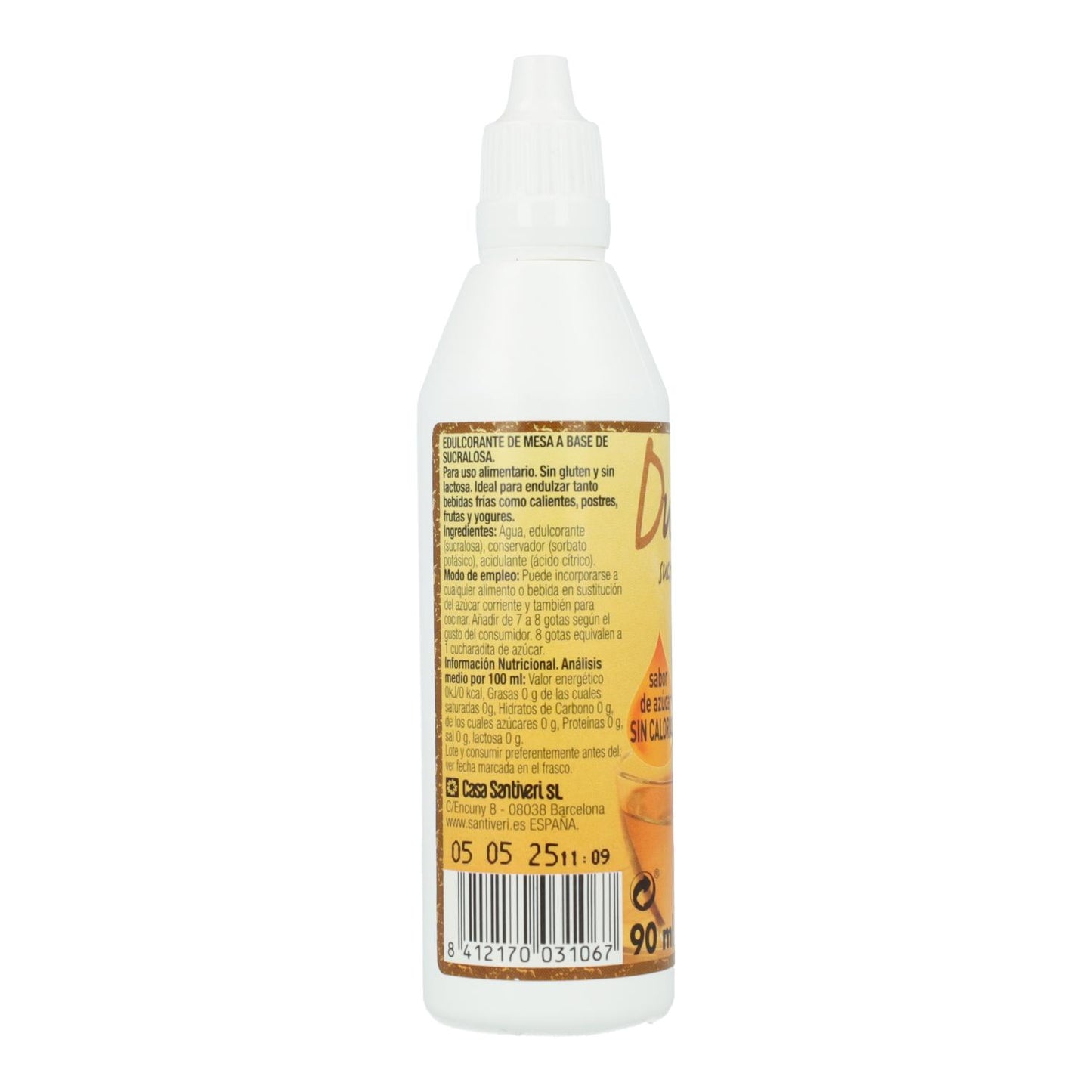Dulzina (sucralose) liquide Santiveri 90 ml