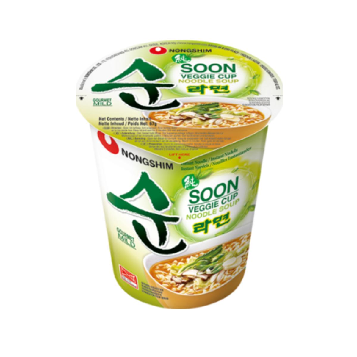 Nouilles instantanées, Ramyun Vegan Nong Shim 67 g