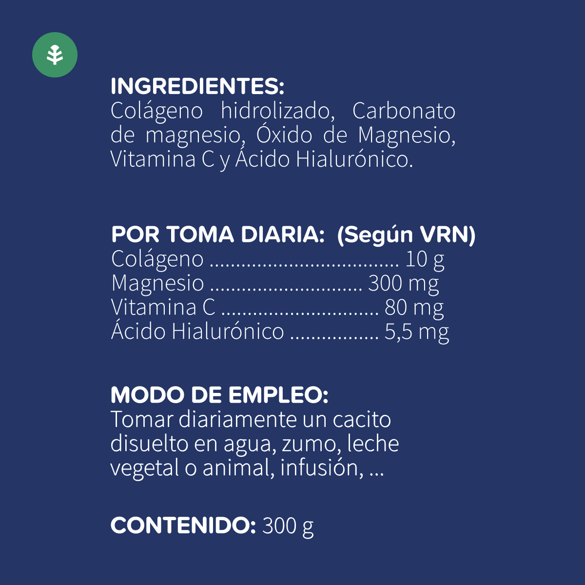 Collageen Plus (Neutraal) Planeta Huerto 300 g