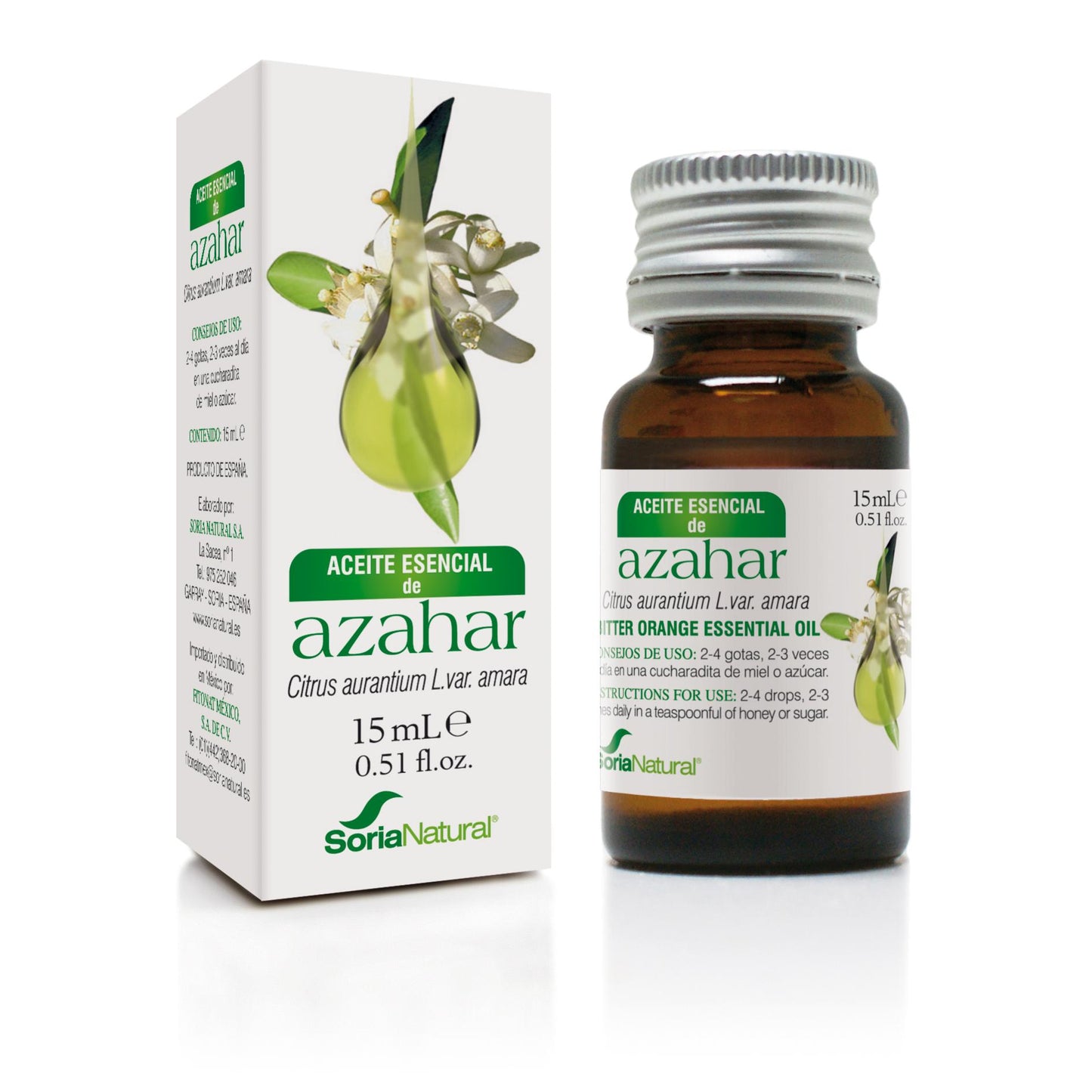 Esencja z kwiatu pomarańczy 15 ml Soria