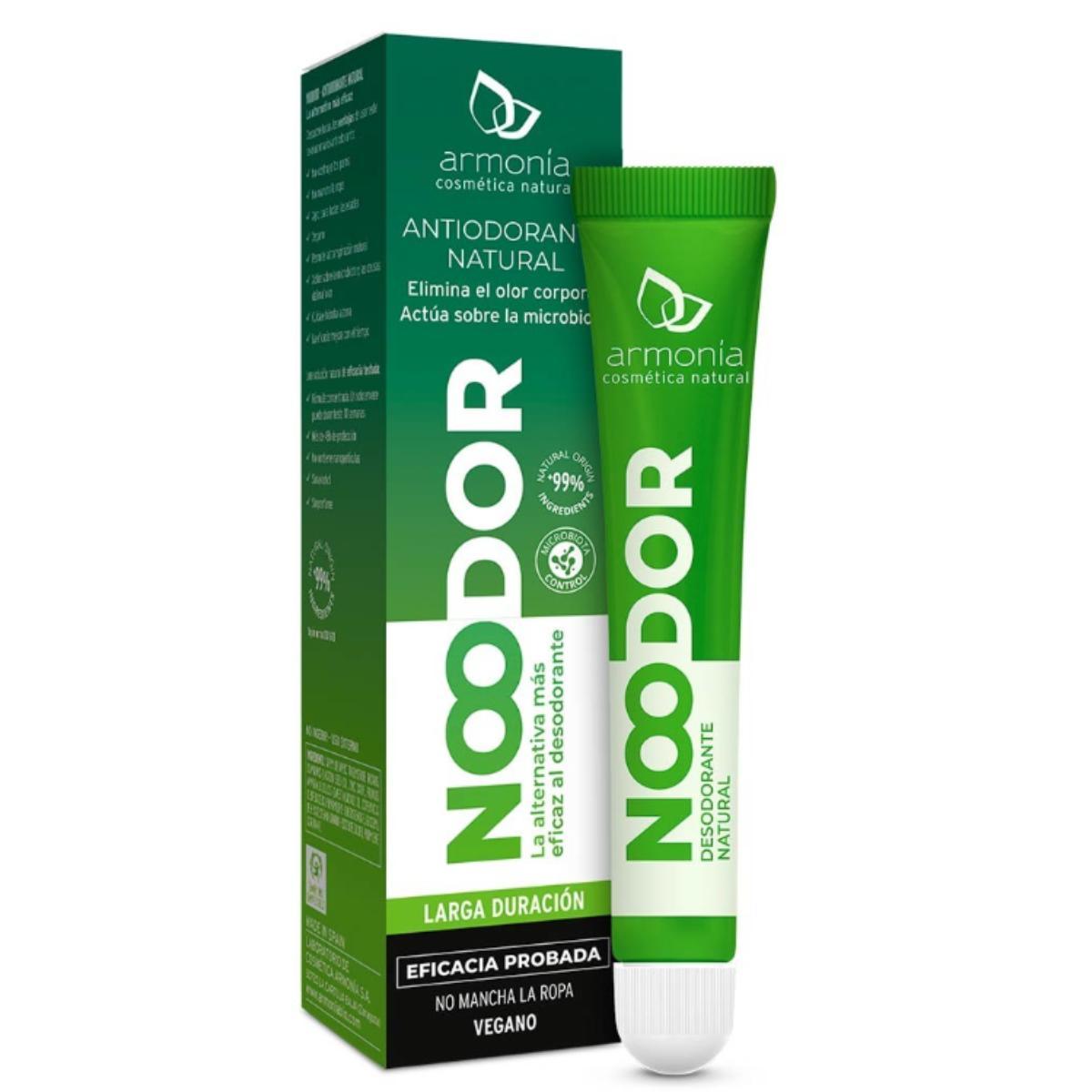 Noodor anti-transpirant deodorant tube 15 ml. Armonía Cosmética Natural