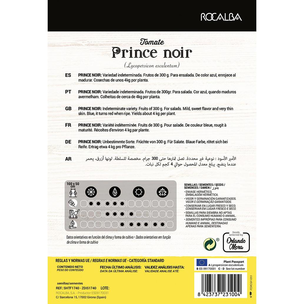 Tomatenkerne Kollektion Prince Noir