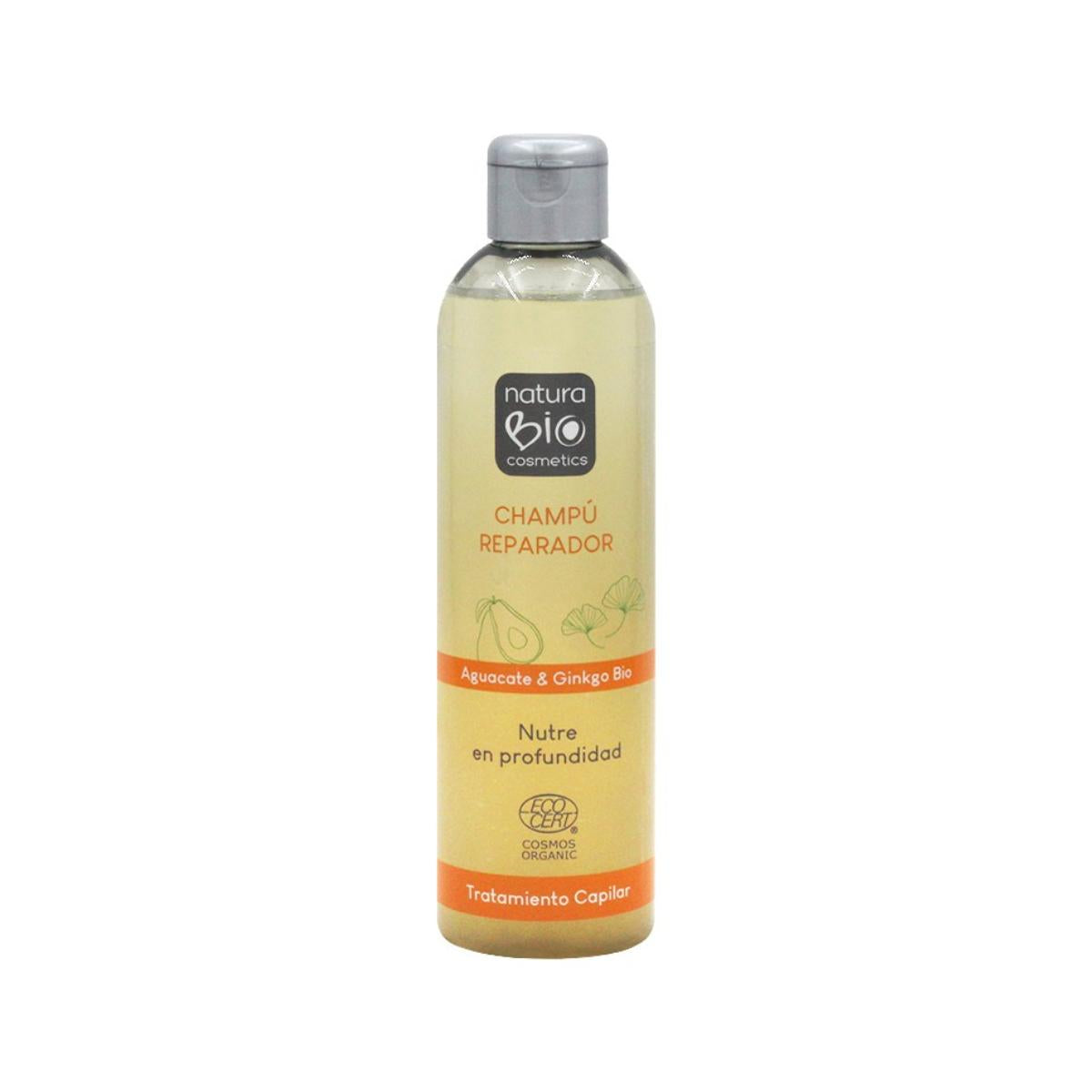 Reparierende Shampoo-Kur Avocado & Ginkgo Bio 250 ml NaturaBIO