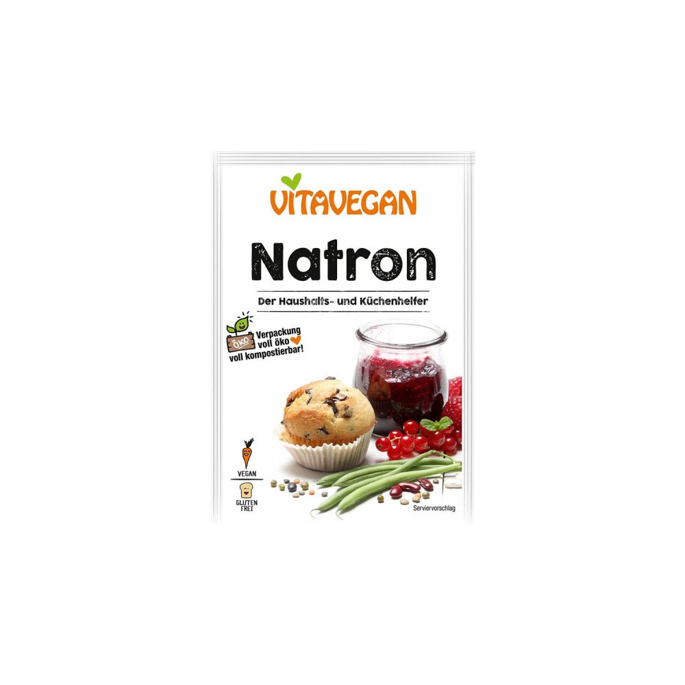 Biovegan New Version Sodium Bicarbonate (Natron) s/g, 20 g