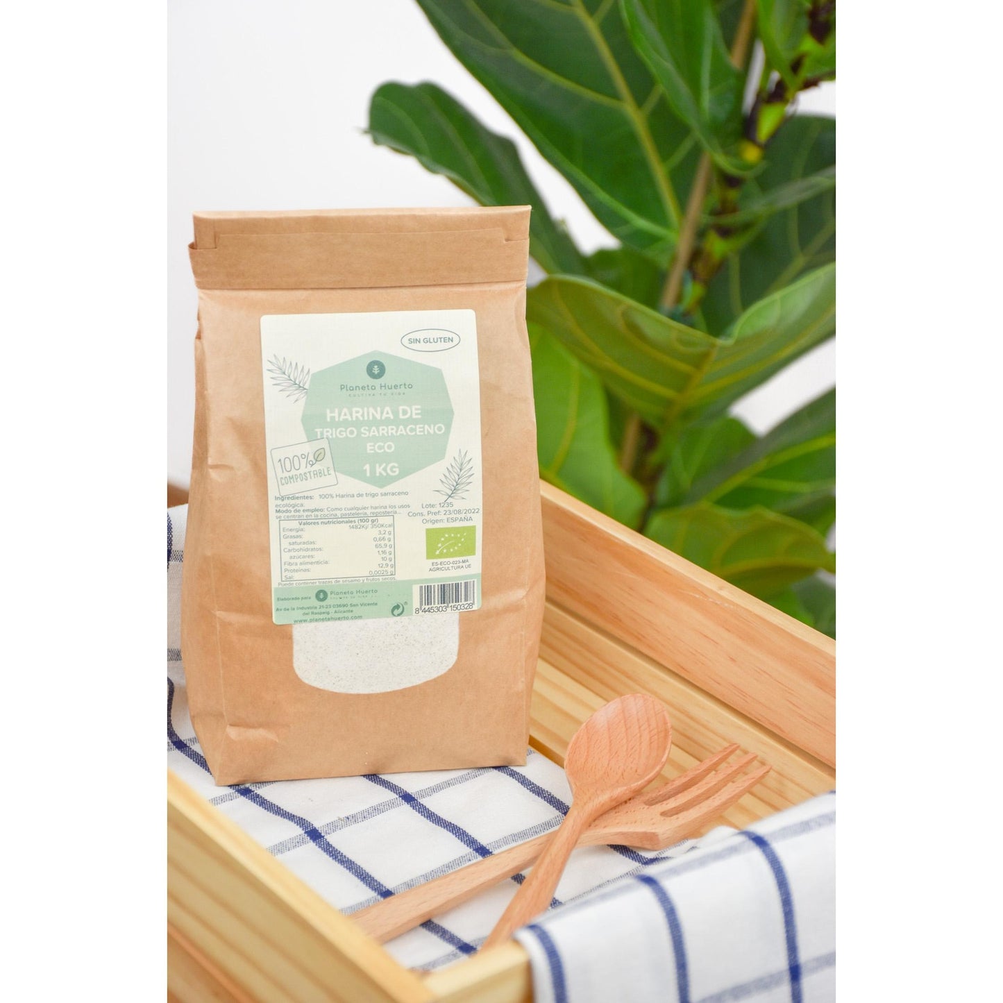 Farina di grano saraceno senza glutine ECO Planeta Huerto 500g