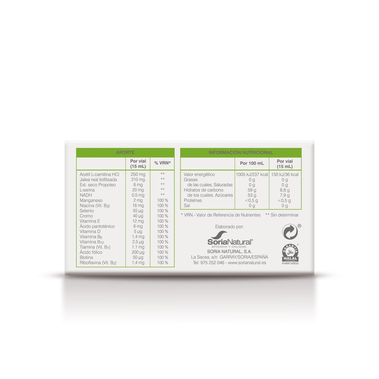 Fost Print Classic Soria Natural 20 flacons de 15 ml chacun.
