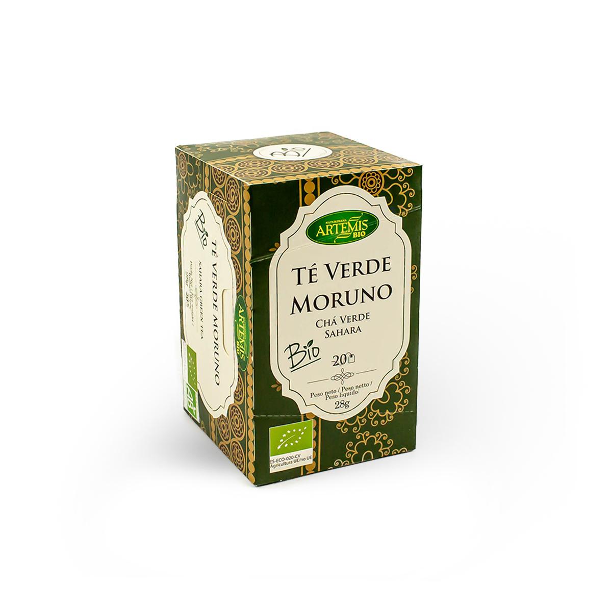 Zielona herbata Moruno Eco 20 filtrów Artemisbio